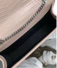 Клатч Сен Лоран Tassel Crocodile Pale Pink